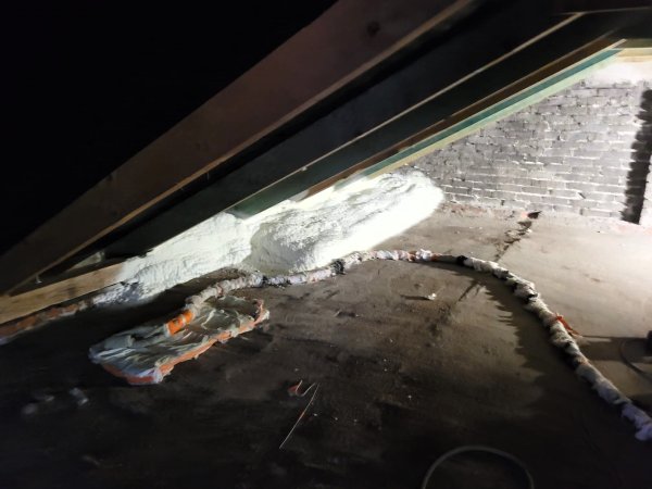 Realizacja ocieplenia pianką poliuretanową nr 9 - Ciepły Dom Lublin